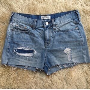 Madewell Women's Distressed Jean Shorts